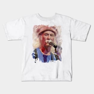 DAVID CROSBY-1 Kids T-Shirt